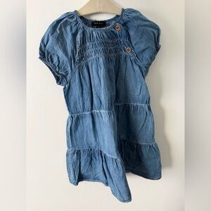Bamboo girls denim dress